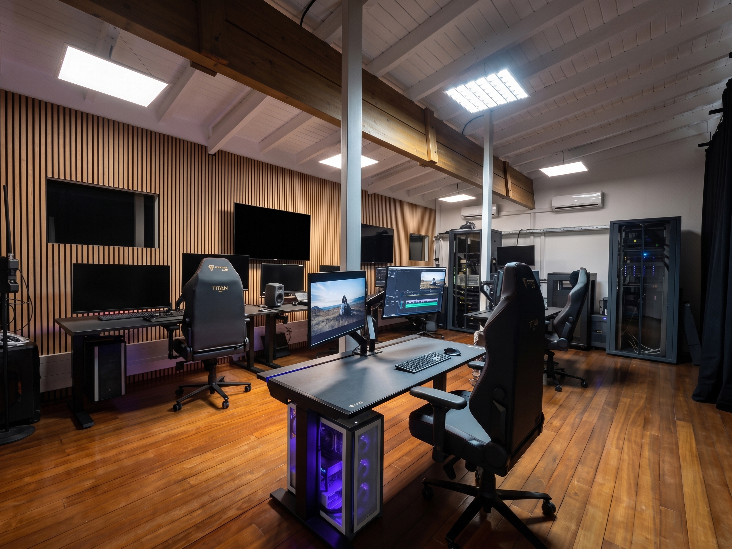 Production audiovisuelle — régie vidéo et station de montage Karukera Studio